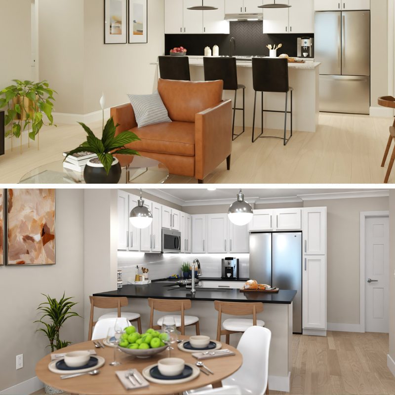 Resident360 Interior 3D Apartment Renderings