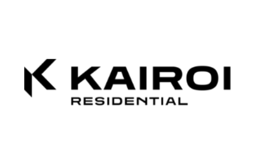 Kairoi Residential logo featuring a stylized K mark alongside the company name and residential tagline