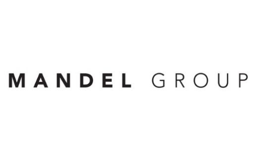 Mandel Group logo displayed in bold black uppercase text with letter spacing