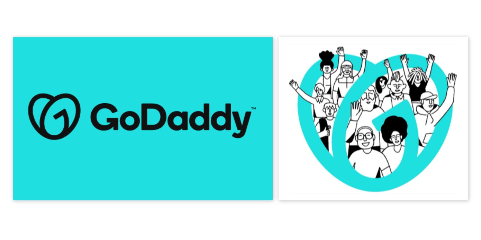 godaddy logo and brand