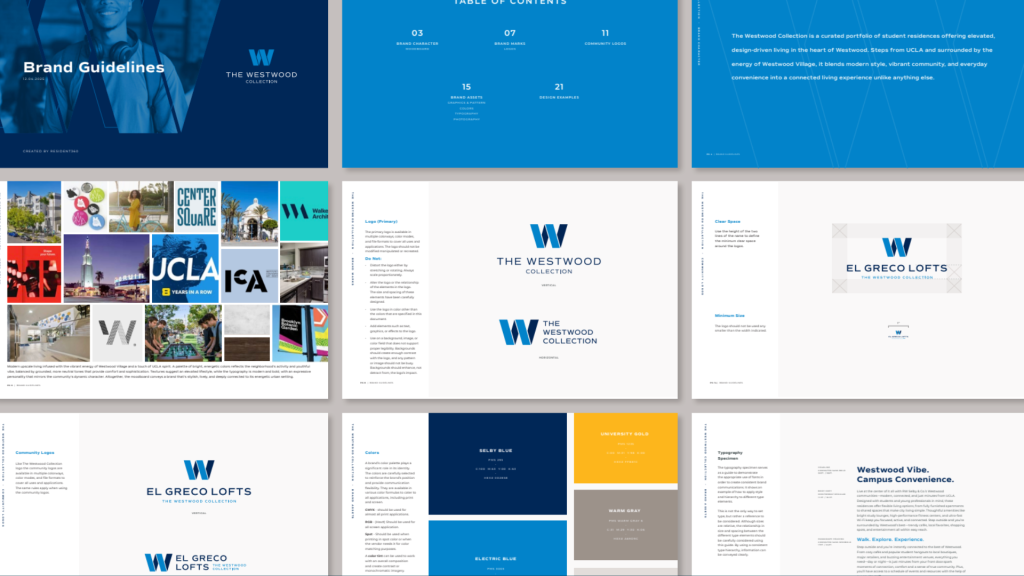 The Westwood Collection multifamily rebrand