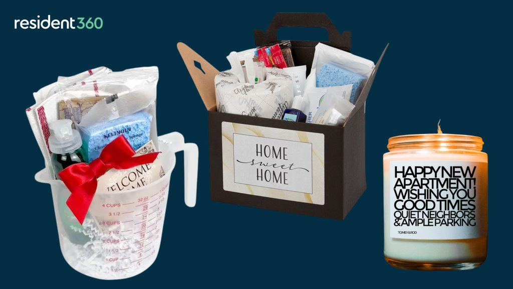 creative apartment move-in gifts for residents