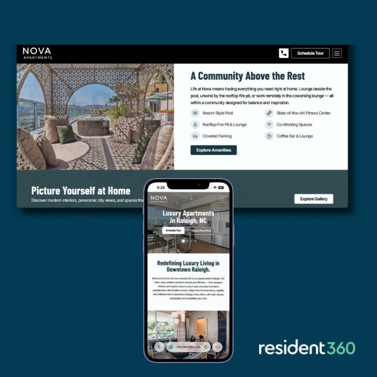 multifamily website conversion